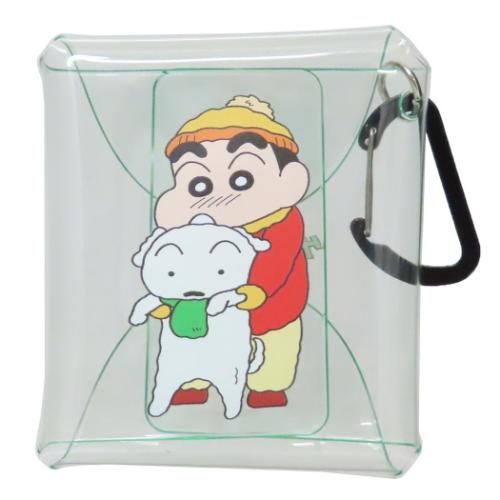 Yahoo! Yahoo!ショッピング(ヤフー ショッピング)まんがクレヨンしんちゃん キャラクター ミニポーチ クリアマルチケース SS 冬 原作35周年
