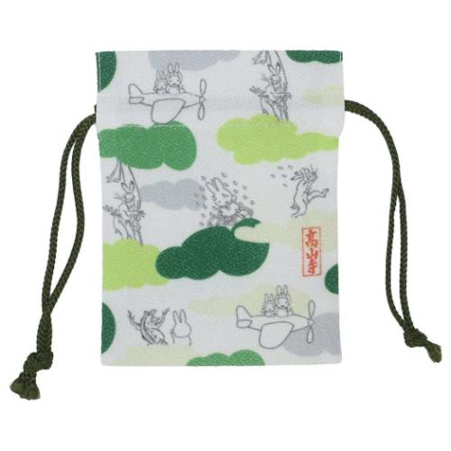 Yahoo! Yahoo!ショッピング(ヤフー ショッピング)ミッフィー グッズ ミニ巾着袋 絵本キャラクター 豆巾着 miffyx鳥獣戯画 B