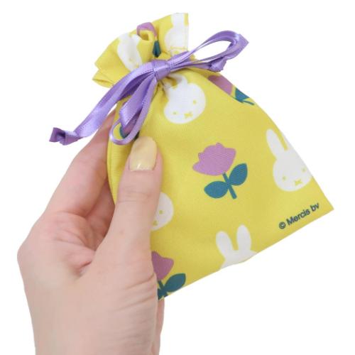 ミニ巾着袋 豆巾着 MIFFY and ROSE YE ミッフィー ディックブルーナ マリモクラフト まめきんちゃく 小物入れ
