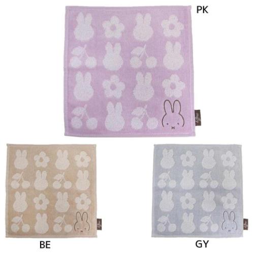 ミッフィー 絵本キャラクター ミニタオル タオルハンカチ チェリー