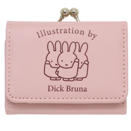 ミニウォレット 三つ折り財布 ミッフィー PK マリモクラフト ディックブルーナ ギフト雑貨 プレゼント 絵本キャラクター