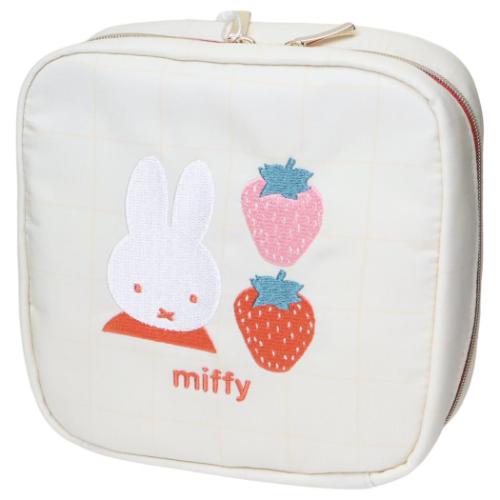 ミッフィー スクエアコスメポーチ ディックブルーナ コスメポーチ 絵本キャラクター