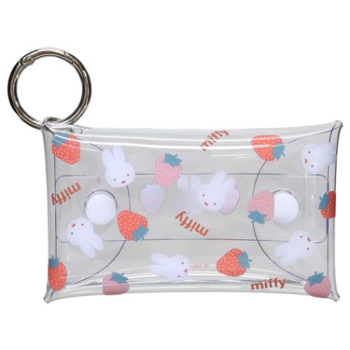 ミッフィー グッズ ミニポーチ ディックブルーナ 絵本キャラクター クリアマルチケースS