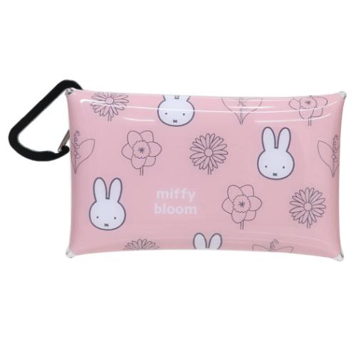 ミッフィー グッズ ミニポーチ 絵本キャラクター クリアマルチケースS miffy bloom