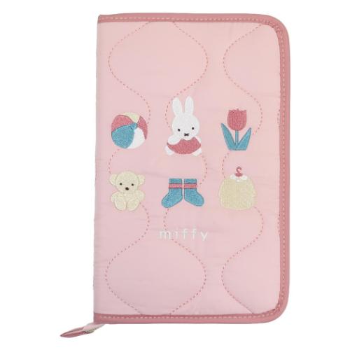母子手帳ケース フリーケース ミッフィー PK マリモクラフト ディックブルーナ おくすり手帳 お薬手帳 旅行 パスポートケース