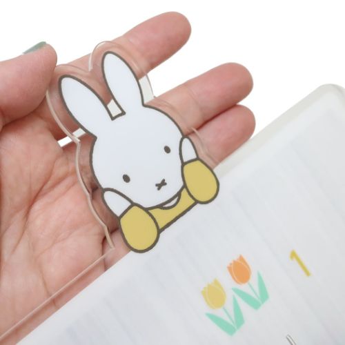 ミッフィー ウォールクロック アクリル壁掛け時計 スクエア ディック