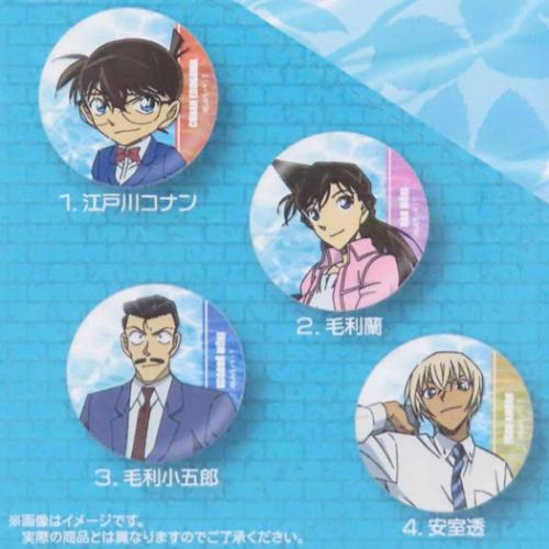 名探偵コナン グッズ 缶バッチ 少年サンデー アニメキャラクター
