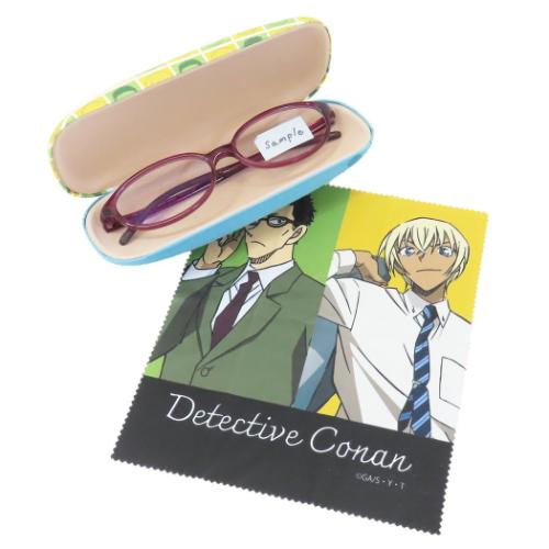 名探偵コナン アニメキャラクター 眼鏡ケース メガネケース 安室＆風見