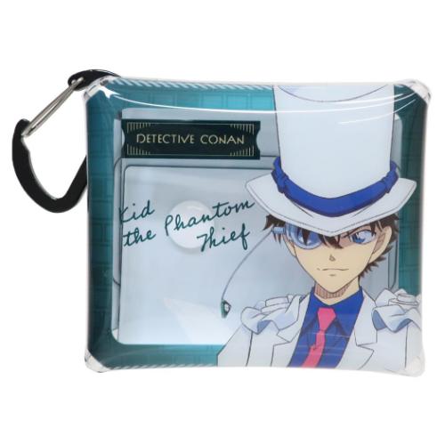 名探偵コナン グッズ ミニポーチ アニメキャラクター クリアマルチケースSS 怪盗キッド