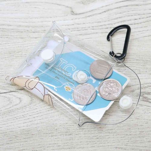 クリアマルチケースSS ミニポーチ dull color くまのプーさん