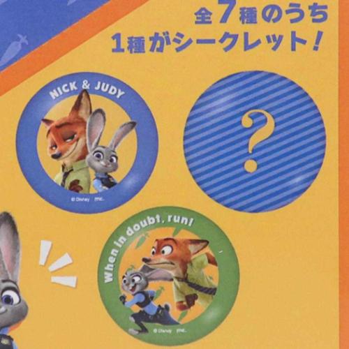 ズートピア A賞&缶バッチ ズートピア mitamemo缶バッジ【1BOX 8箱入り】 ｜ エンスカイ