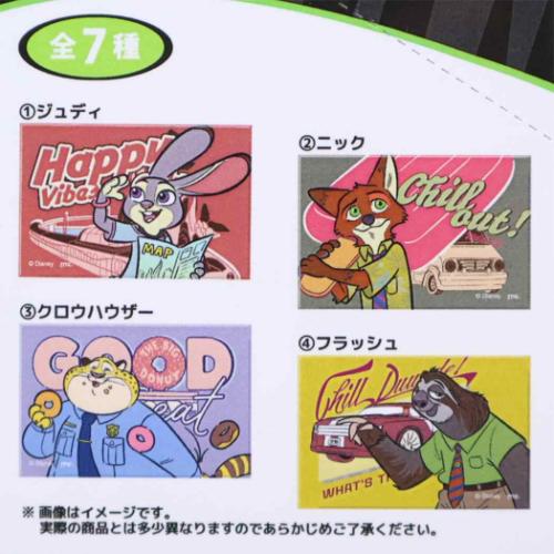 ウィル出品 新品ズートピア　缶バッジ　カンバッジ2個入り 7点セット ズートピア2 限定 缶バッジコレクションゲイリーフィニックジュディ