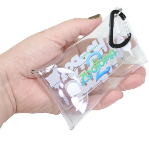 ミニポーチ クリアマルチケースS ニック＆ジュディ 2Dアートシリーズ