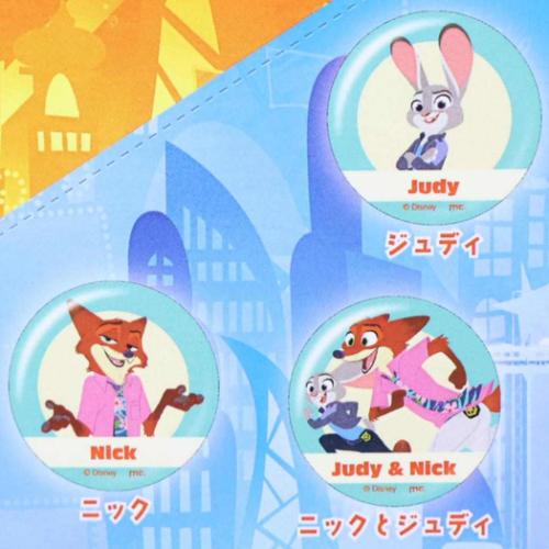ズートピア ズートピア2 グッズ 缶バッジ ディズニー キャラクター