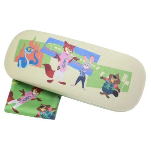 ズートピア ズートピア2 グッズ 眼鏡ケース キャラクター クロス付き