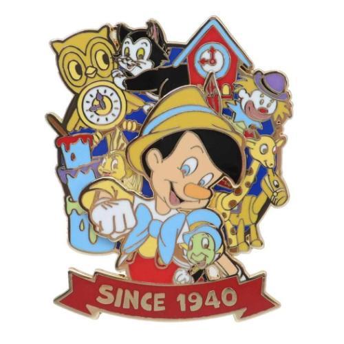 ピノキオ コレクションピンバッジ ピンズ ディズニー キャラクター｜cinemacollection
