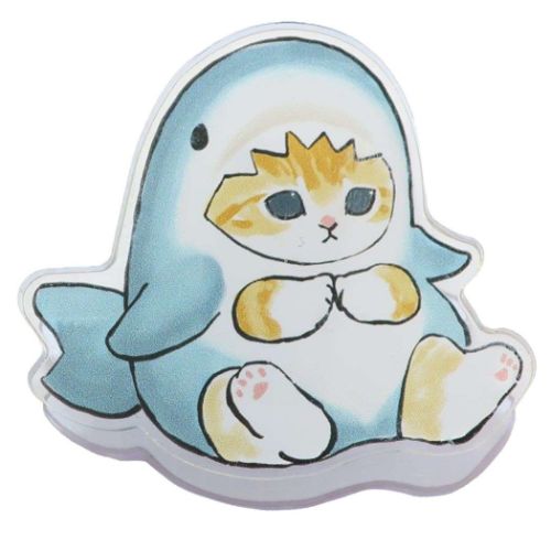 モフサンド アクリルクリップ クリップ さめ おすわり mofusand キャラクター プレゼント 男の子 女の子 ギフト バレンタイン