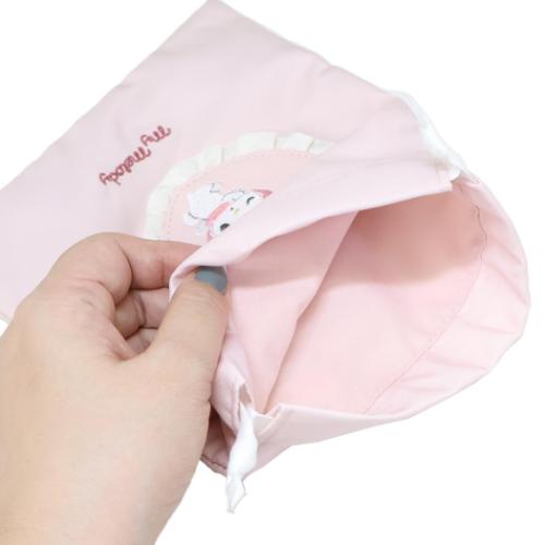 マイメロディ きんちゃくポーチ 巾着 エンジェル 50th サンリオ マリモクラフト 小物入れ