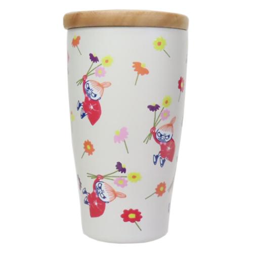 再値下♡即購入OK MOOMIN ♡ キャラ　ステンレス ♡ タンブラー ムーミン グッズ 保温保冷コップ キャラクター 木蓋付き