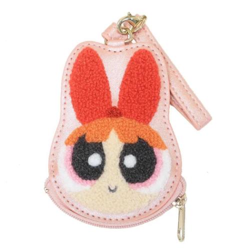 パワーパフガールズ おかおサガラミニポーチ ミニポーチ ブロッサム キャラクター
