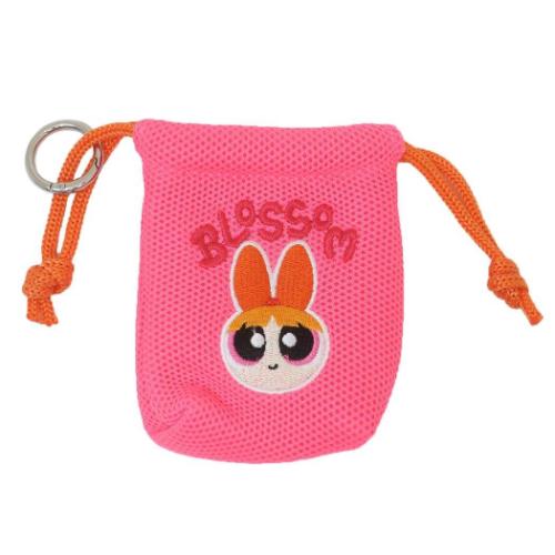 Yahoo! Yahoo!ショッピング(ヤフー ショッピング)パワーパフガールズ ふんわりminiメッシュ巾着 巾着袋 キャラクター ブロッサム