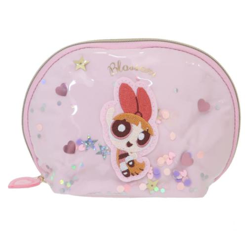 Yahoo! Yahoo!ショッピング(ヤフー ショッピング)パワーパフガールズ キャラクター コスメポーチ シャカシャカラウンドポーチ ブロッサム