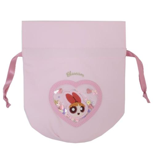 Yahoo! Yahoo!ショッピング(ヤフー ショッピング)パワーパフガールズ グッズ 巾着袋 キャラクター シャカシャカ巾着 ブロッサム