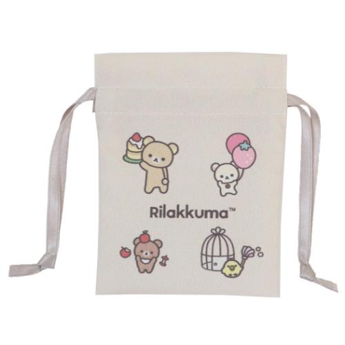 Yahoo! Yahoo!ショッピング(ヤフー ショッピング)リラックマ サンエックス キャラクター 巾着 豆巾着 集合