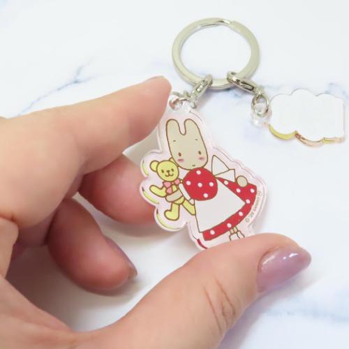 マロンクリーム サンリオ キャラクター キーリング 2連アクリル