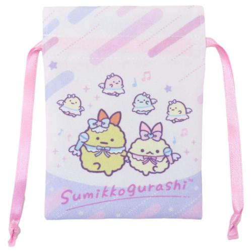 Yahoo! Yahoo!ショッピング(ヤフー ショッピング)すみっコぐらし グッズ ミニ巾着袋 キャラクター 豆巾着 天使なえびてんアイドル WH