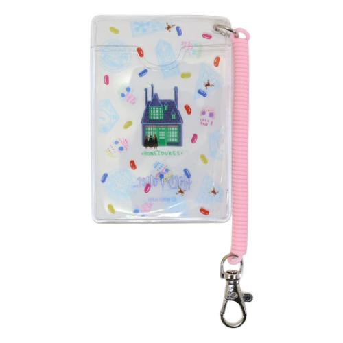 定期入れ クリアパスケース ワーナーブラザース ハリーポッター 総柄 ハニーデュークス マリモクラフト ICカードケース