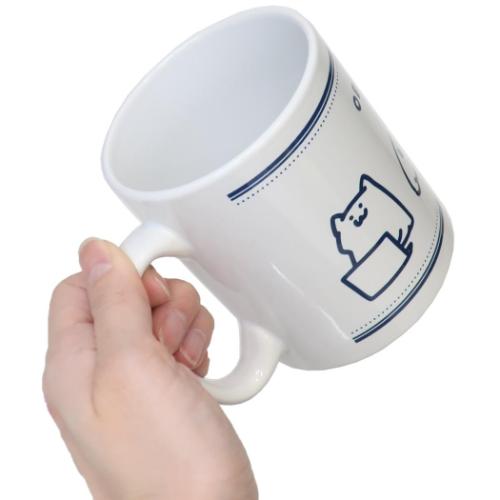 マグカップ 磁器製マグ お文具といっしょ マリモクラフト ギフト食器