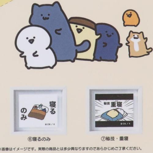 お文具といっしょ 磁石 トレーディングフレームマグネット 全7種 マリモクラフト