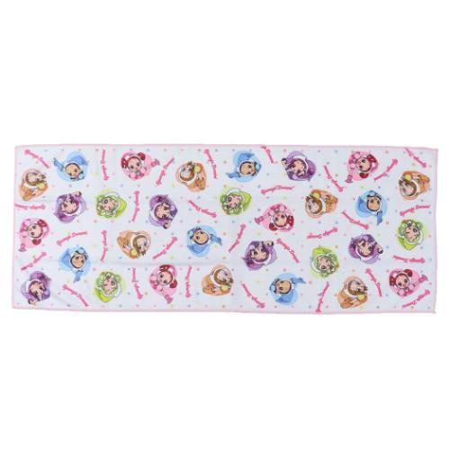 おジャ魔女どれみ アニメキャラクター 速乾フェイスタオル ファスト