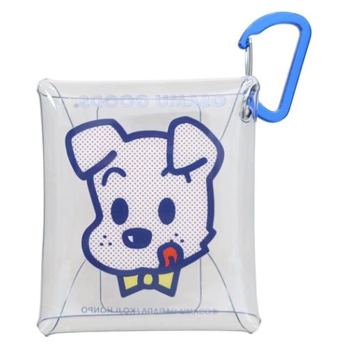 オサムグッズ グッズ ミニポーチ キャラクター クリアマルチケースSS