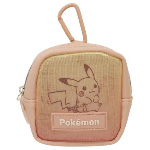 ポケットモンスター キャラクター ミニポーチ カラビナ付きメッシュミニポーチ グラデーション OR ポケモン 爆買