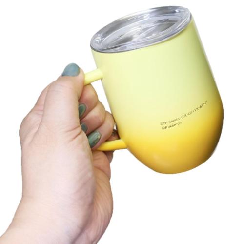 【新品・未使用品】 ポケットモンスター　蓋つきステンレスマグ　ピカチュウ 新品・未使用品】 ポケットモンスター 蓋つきステンレスマグ
