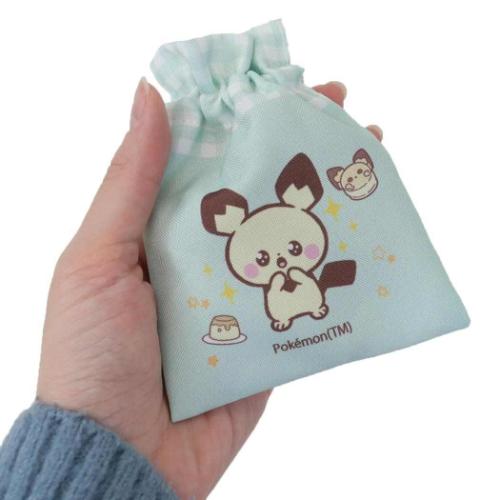 ポケットモンスター キャラクター 巾着袋 豆巾着 ピチュー ポケモン