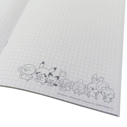 ポケットモンスター A5ノート ポケモン 方眼ノート キャラクター