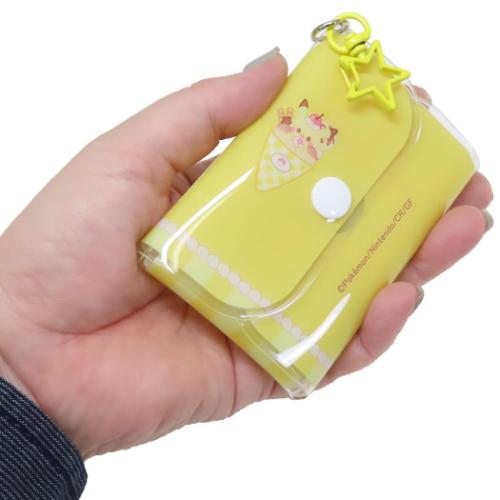 クリアポーチ クリアフォトケース ポケットモンスター ピカチュウ ポケピース ポケモン マリモクラフト 小物入れ カードケース キャラクター