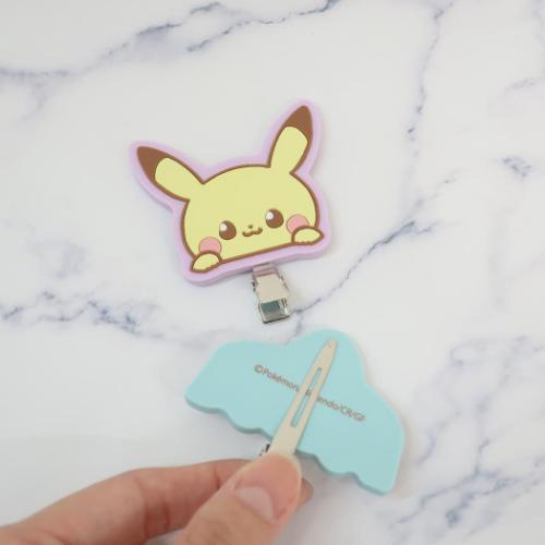ポケットモンスター ポケモン キャラクター 前髪クリップ ラバーヘア