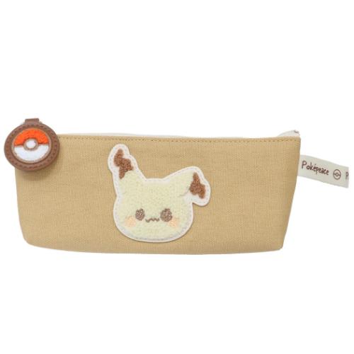 ポケットモンスター グッズ ペンポーチ キャラクター スリムポーチ　ポケピース ミミッキュ | 