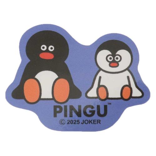 ダイカットシール PINGU×松本セイジ ステッカー ピングー＆ピンガ