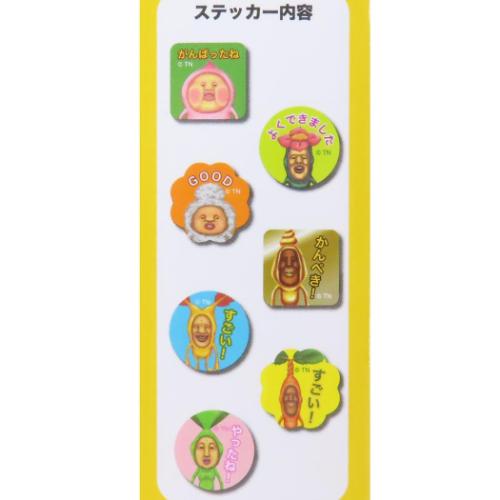 こびとづかん グッズ ミニシール キャラクター BOXロールステッカー