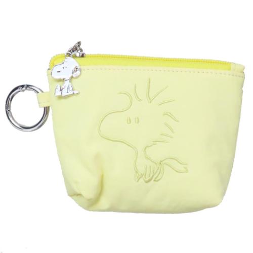 スヌーピー グッズ ミニポーチ キャラクター カラーミニポーチ YE ウッドストック