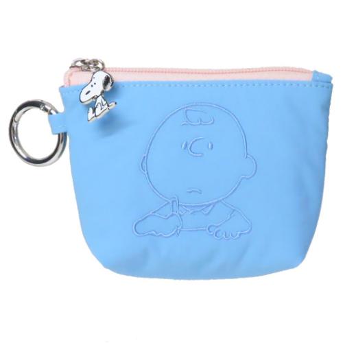 スヌーピー キャラクター ミニポーチ カラーミニポーチ LBL チャーリーブラウン ピーナッツ