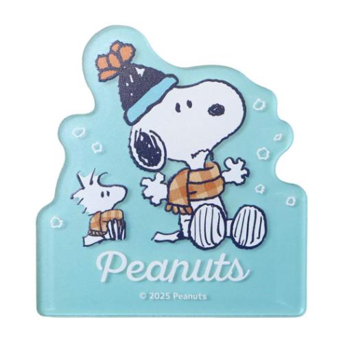 PEANUTS スヌーピー ダイカットシール アクリルステッカー BL