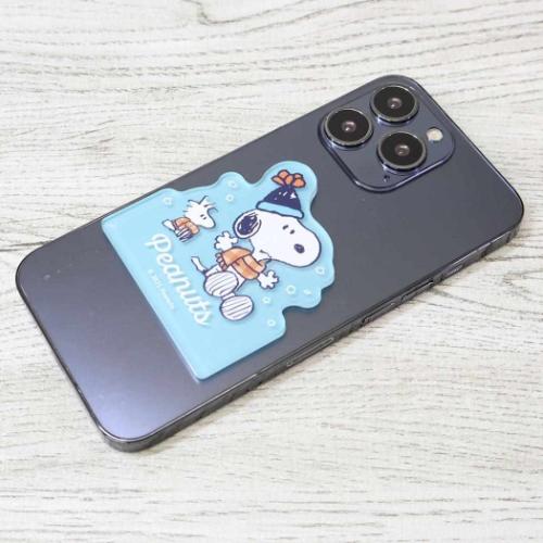 PEANUTS スヌーピー ダイカットシール アクリルステッカー BL