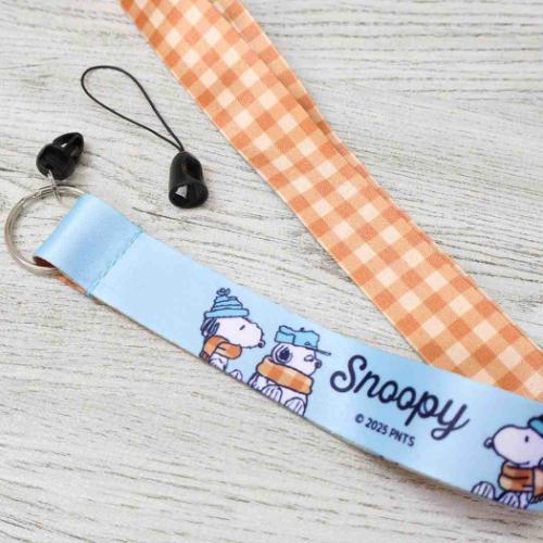 スヌーピー ネックストラップ ピーナッツ ネックホルダー キャラクター マリモクラフト