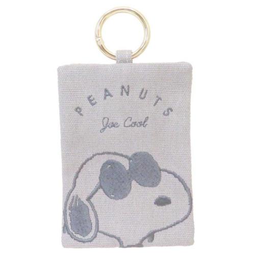 スヌーピー カラビナ付きミニポーチ ピーナッツ ミニポーチ キャラクター ジョークール Myselect